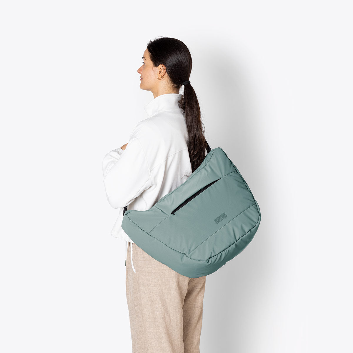Adam Half-Moon Bag - Pine Green / Medium
