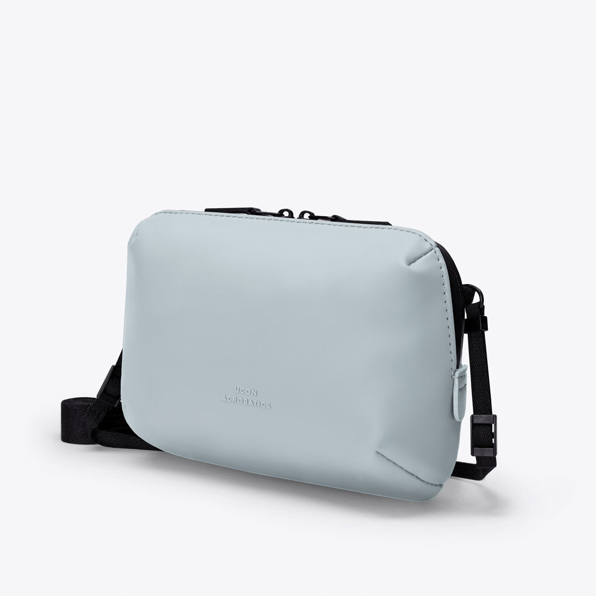 Ando Crossbody Bag - Dusty Blue / Large