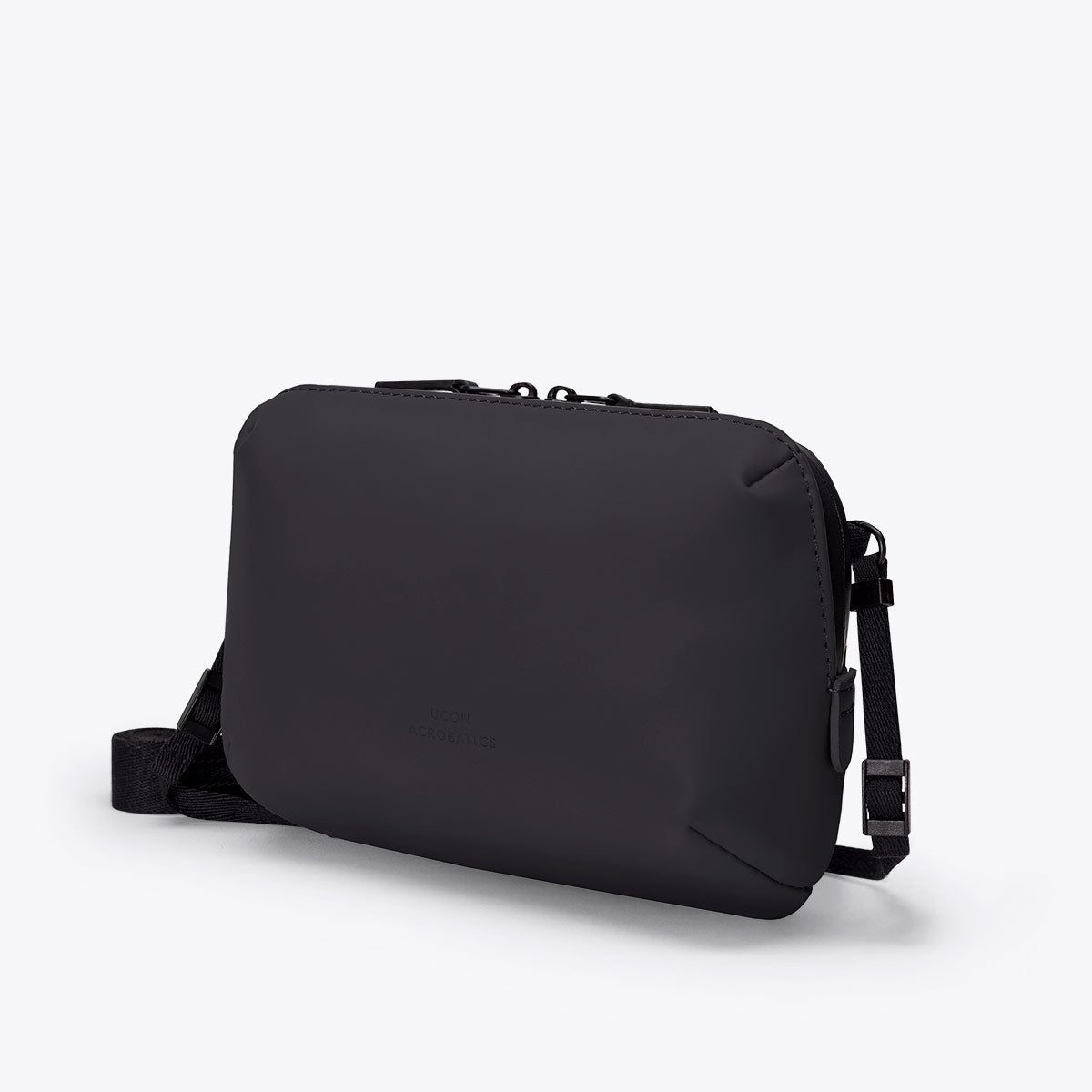 Ando Crossbody Bag - Black / Large