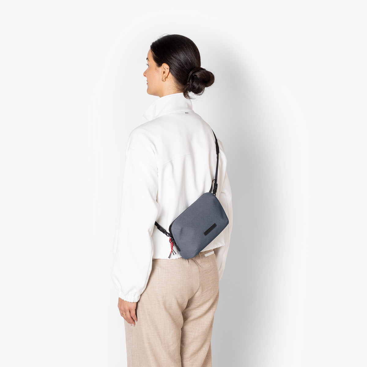 Ando Crossbody Bag - Ocean Blue Reflective / Large
