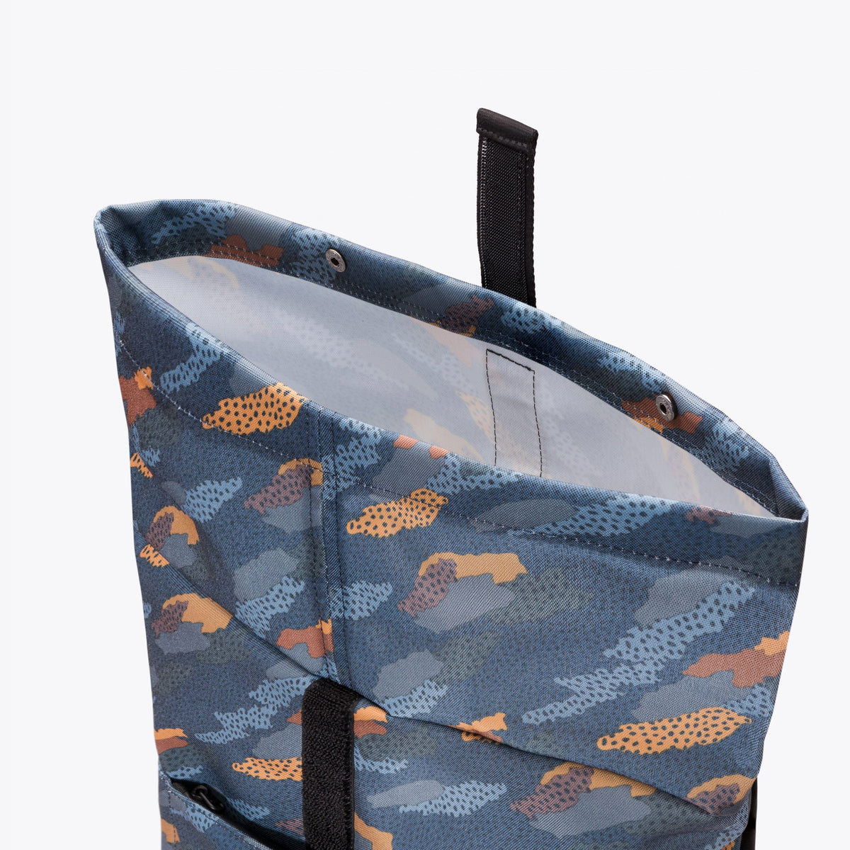 Hajo Roll-Top Backpack - Brava Fabrics Artwork / Medium
