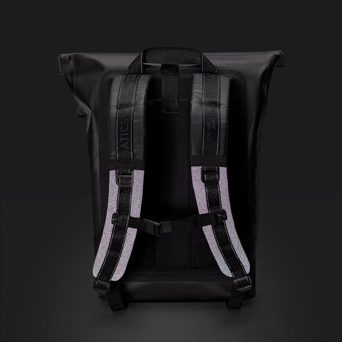 Hajo Roll-Top Backpack - Black / Medium