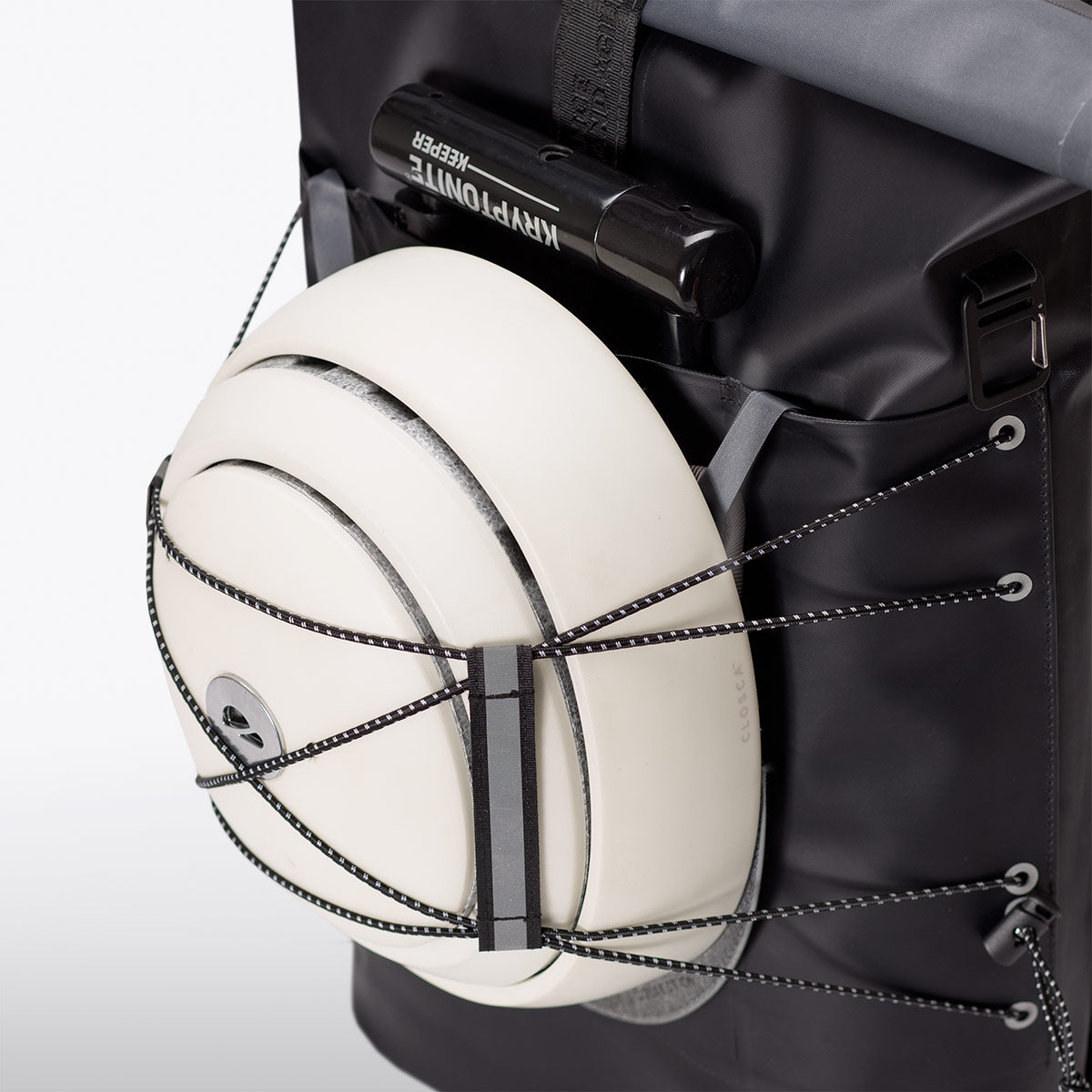 Hajo Roll-Top Backpack - Black / Medium