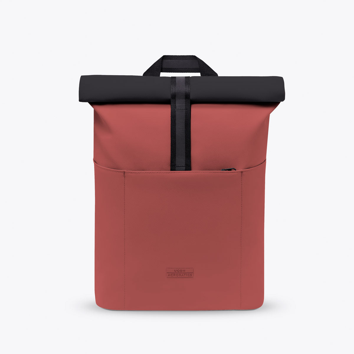 Hajo Roll-Top Backpack - Hibiscus - Black / Mini