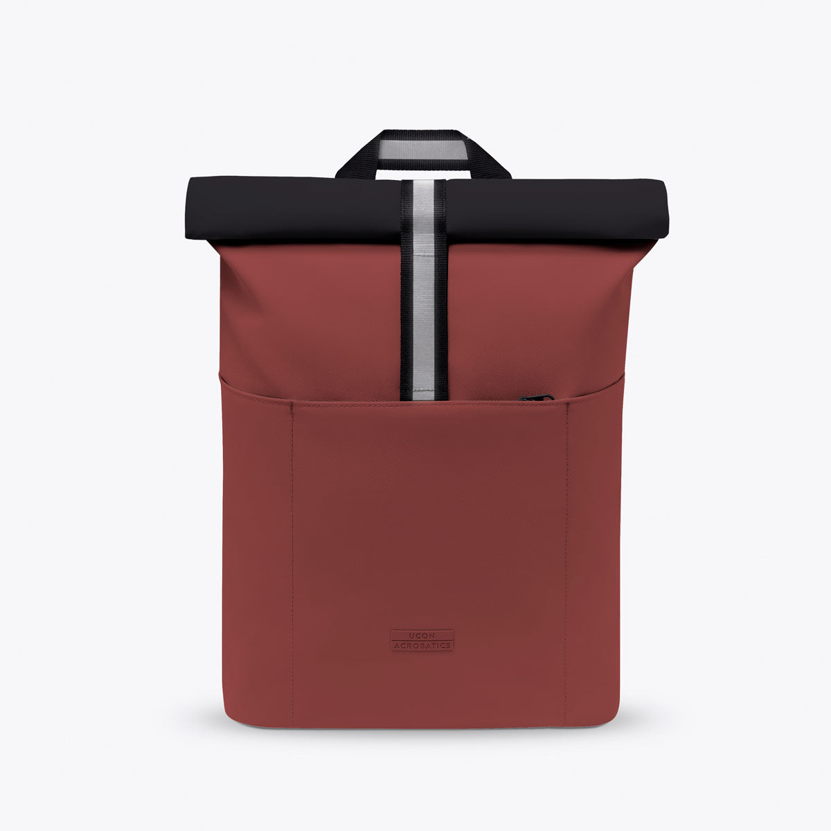 Hajo Roll-Top Backpack - Hibiscus - Black / Mini