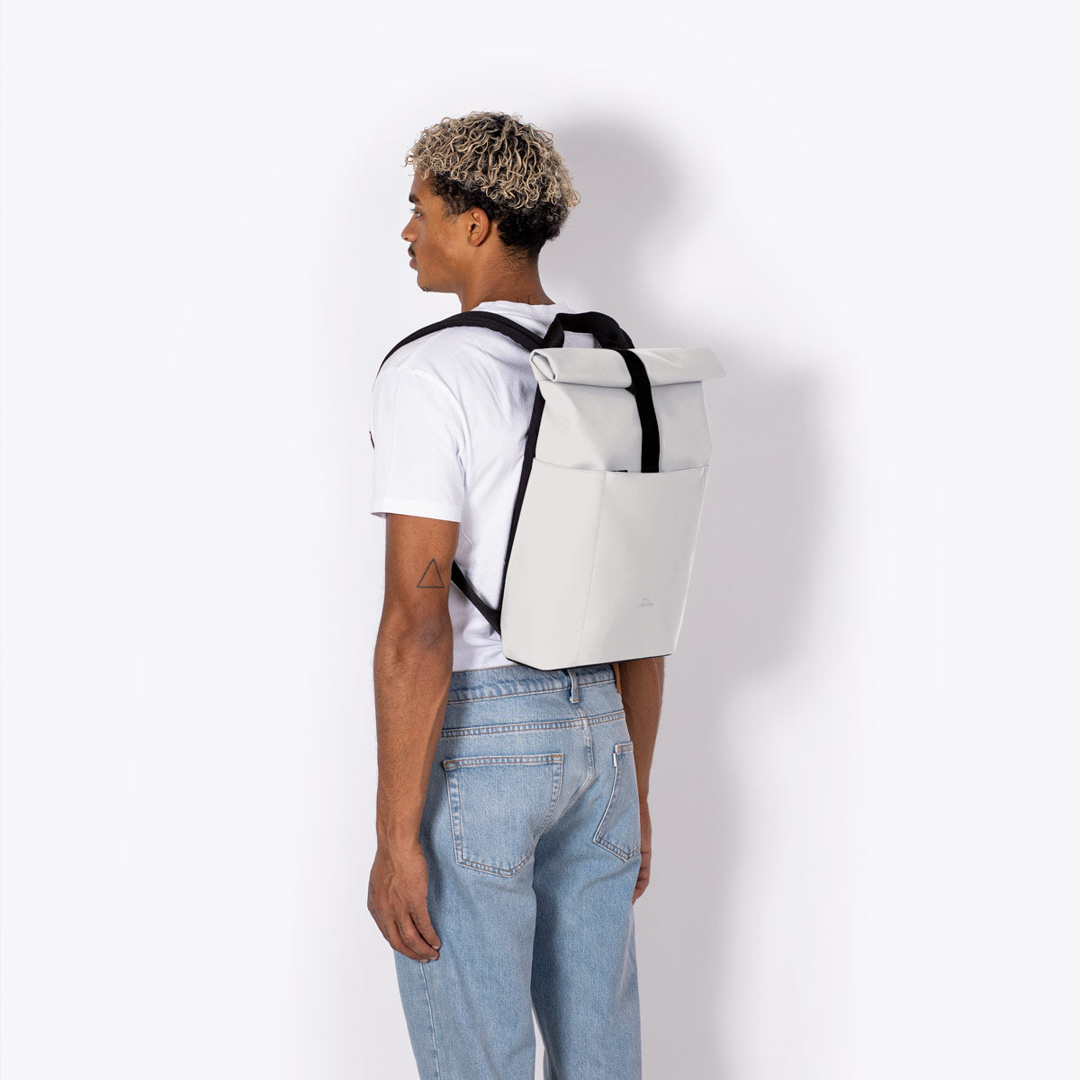 Hajo Roll-Top Backpack - Glacier Grey / Mini