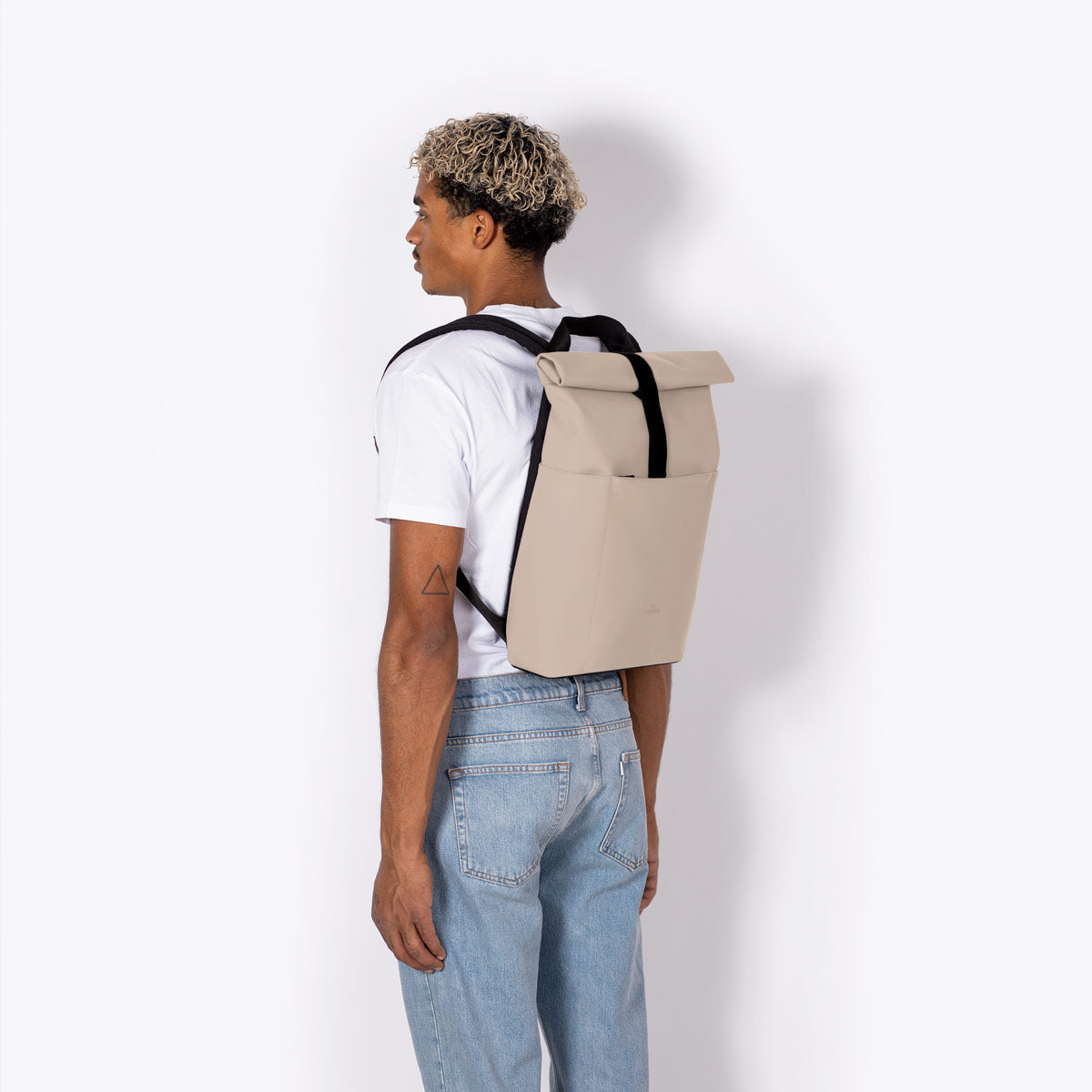 Hajo Roll-Top Backpack - Sand / Mini
