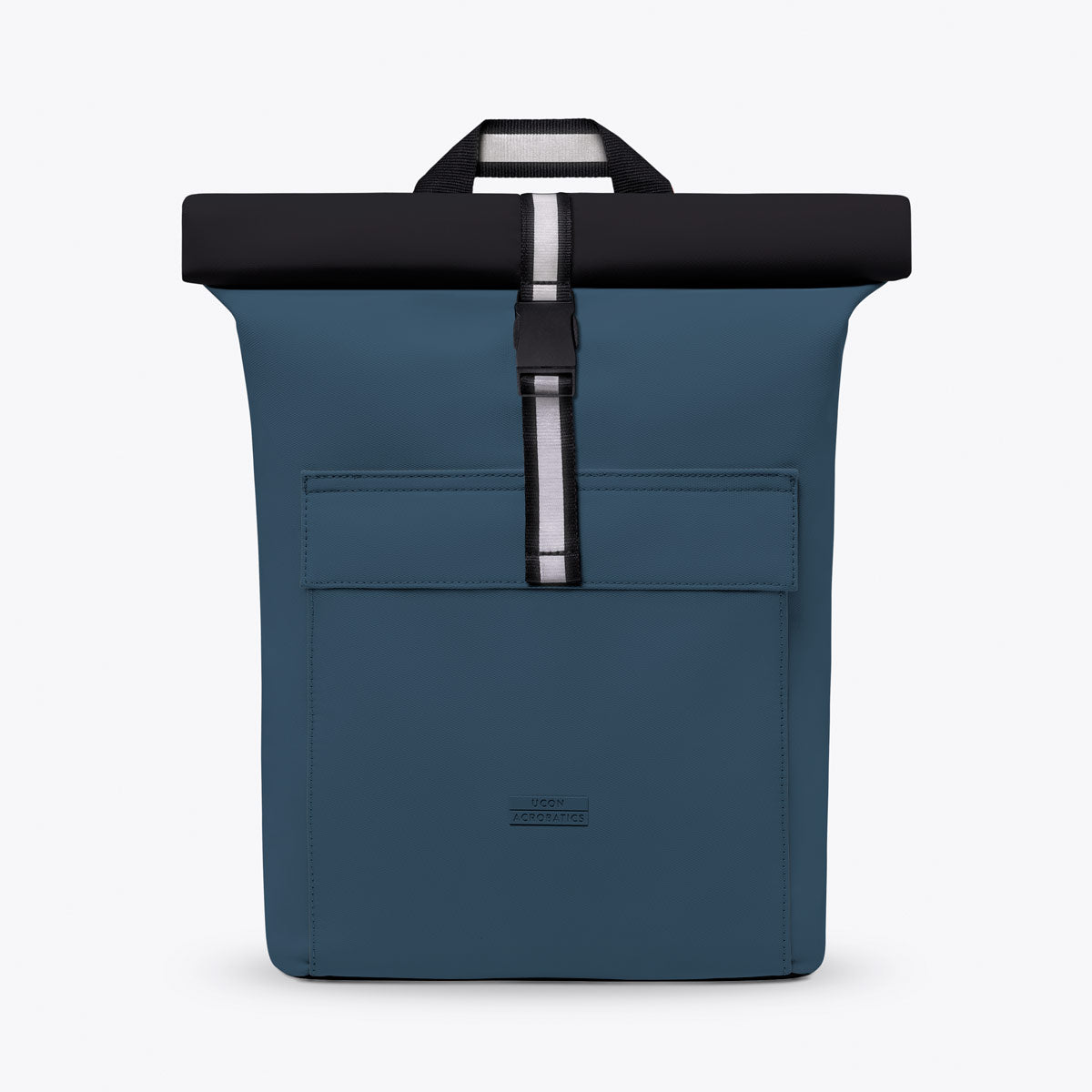 Jannik Roll-Top Backpack - Petrol - Black / Medium