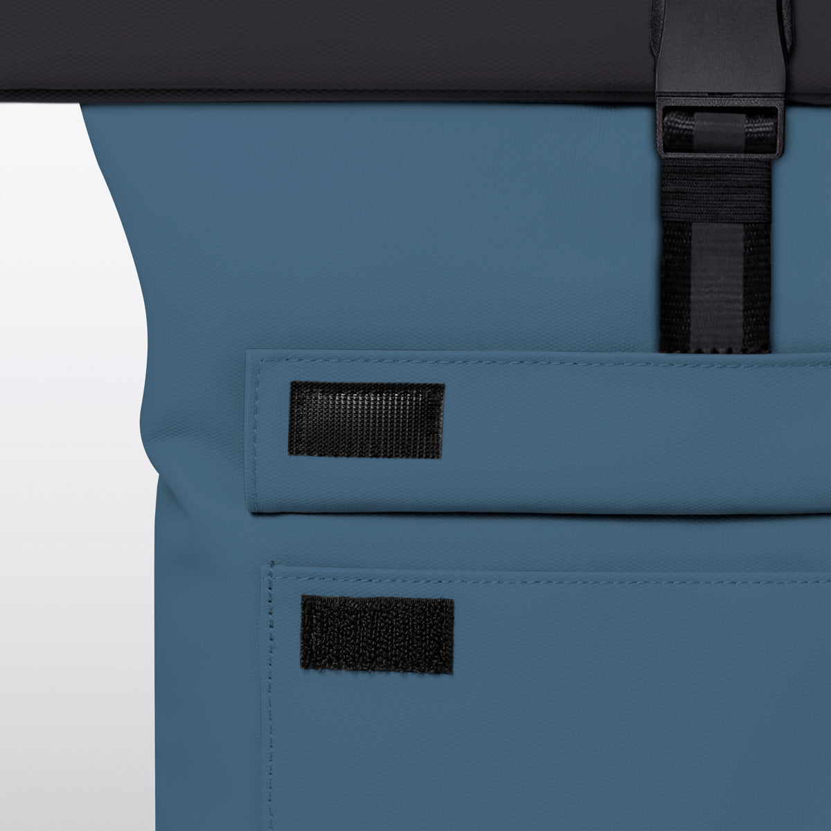 Jannik Roll-Top Backpack - Petrol - Black / Mini