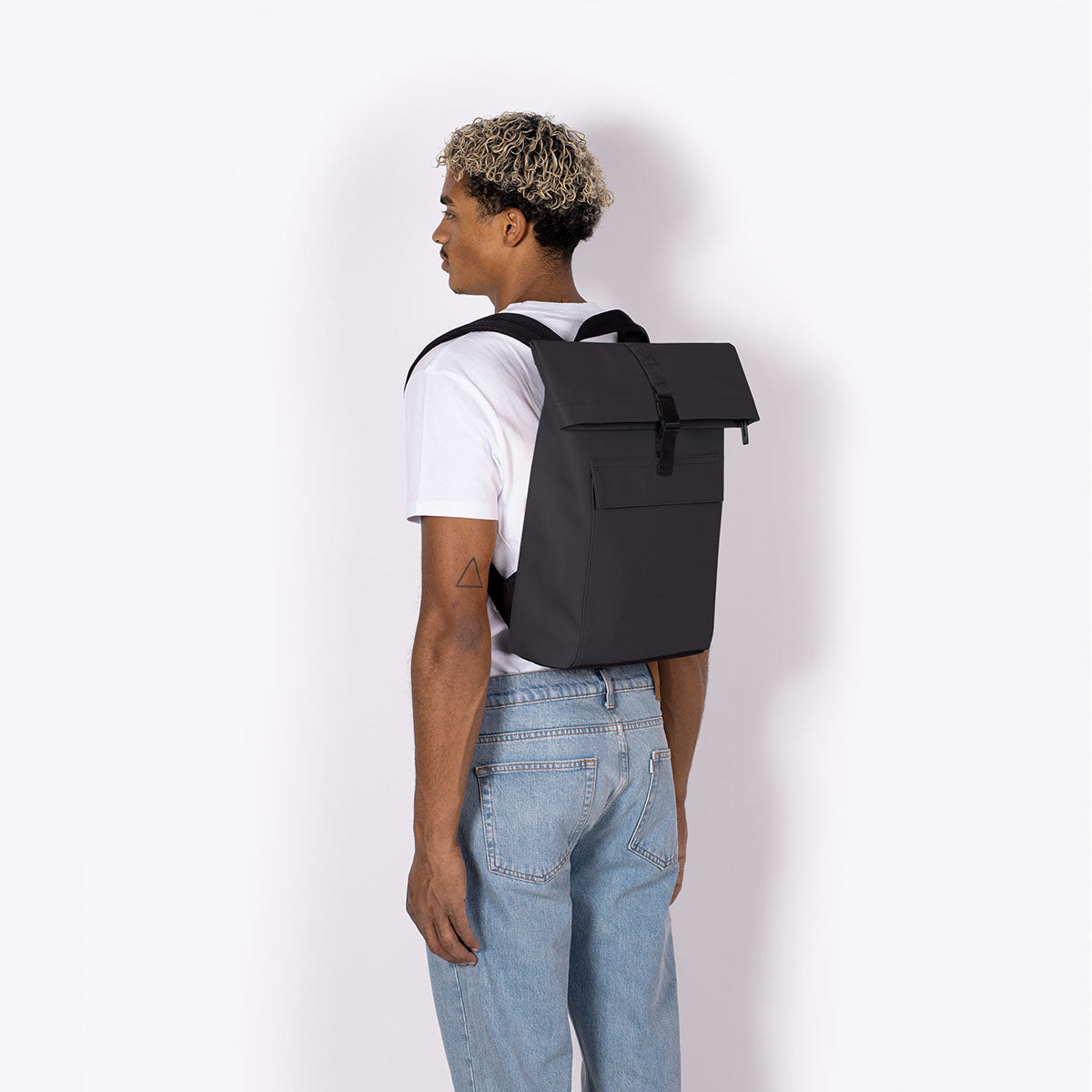 Jannik Roll-Top Backpack - Black / Mini