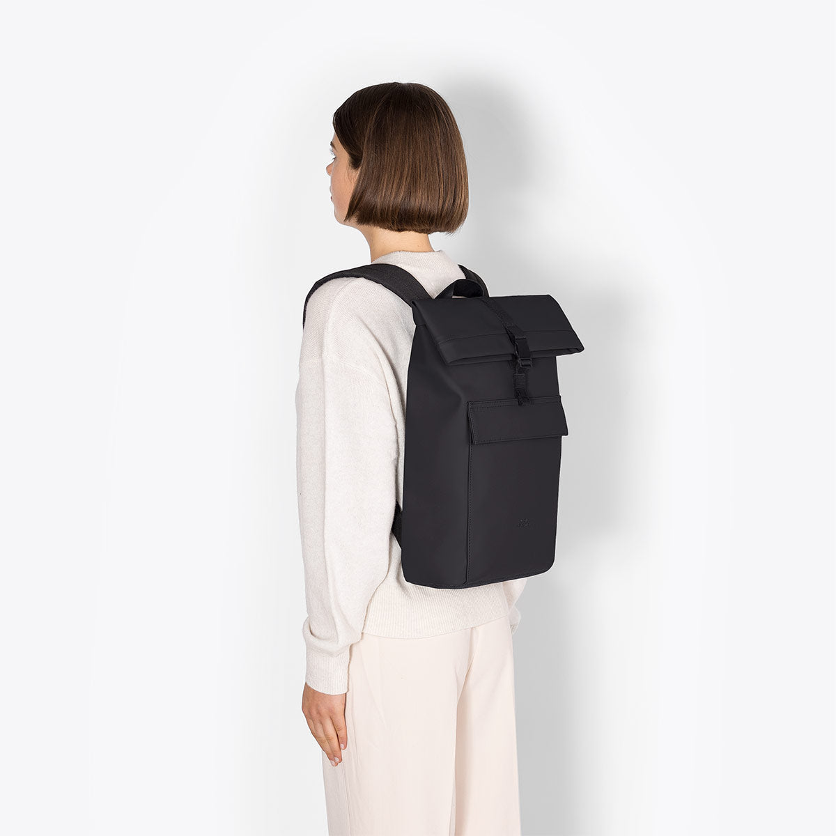 Jannik Roll-Top Backpack - Black / Mini