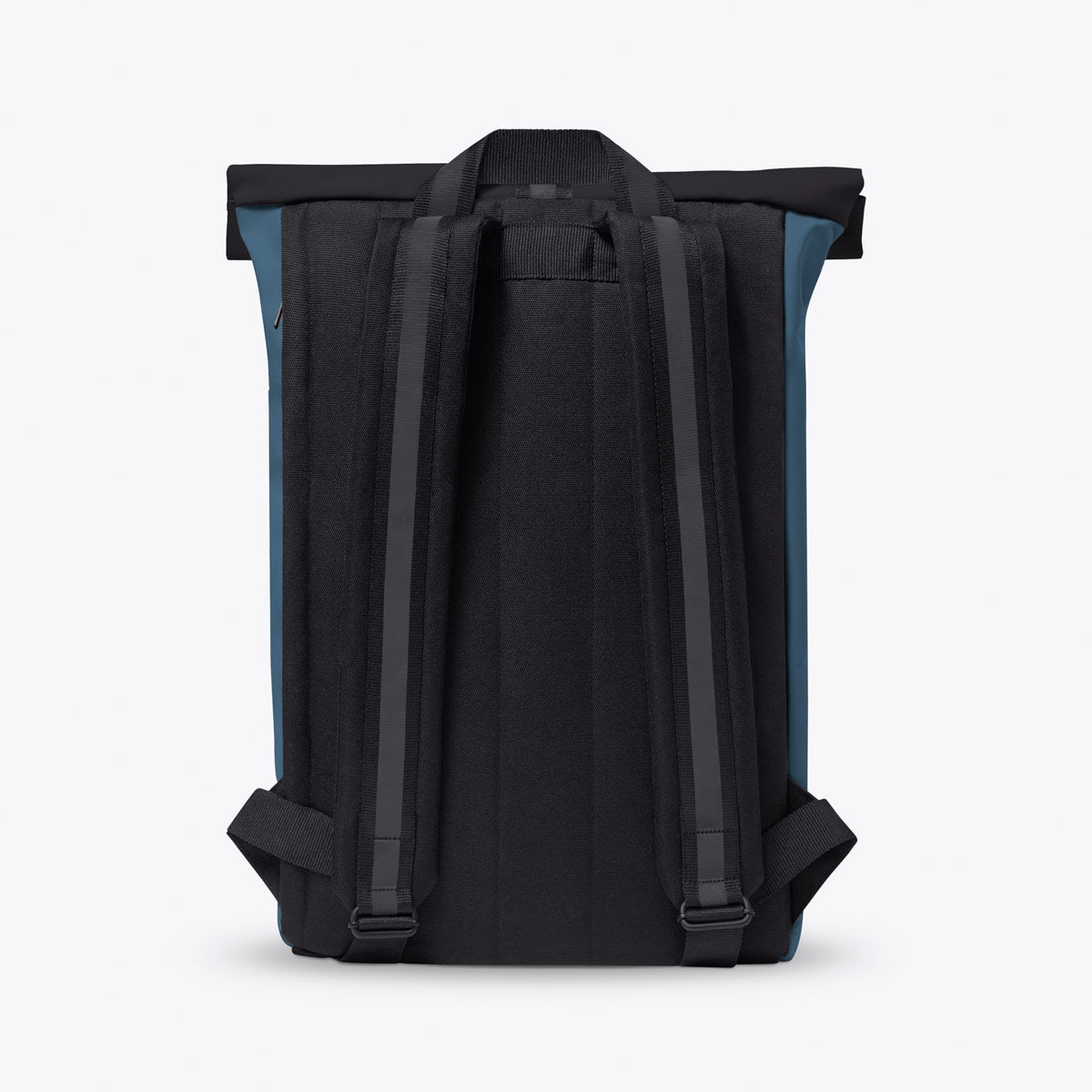 Jasper Roll-Top Backpack - Petrol - Black / Medium