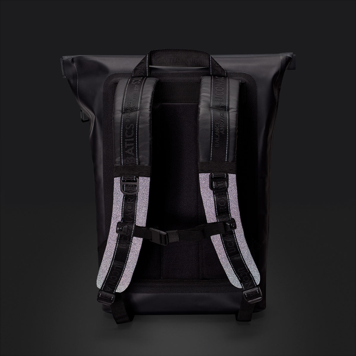 Jasper Roll-Top Backpack - Black / Medium