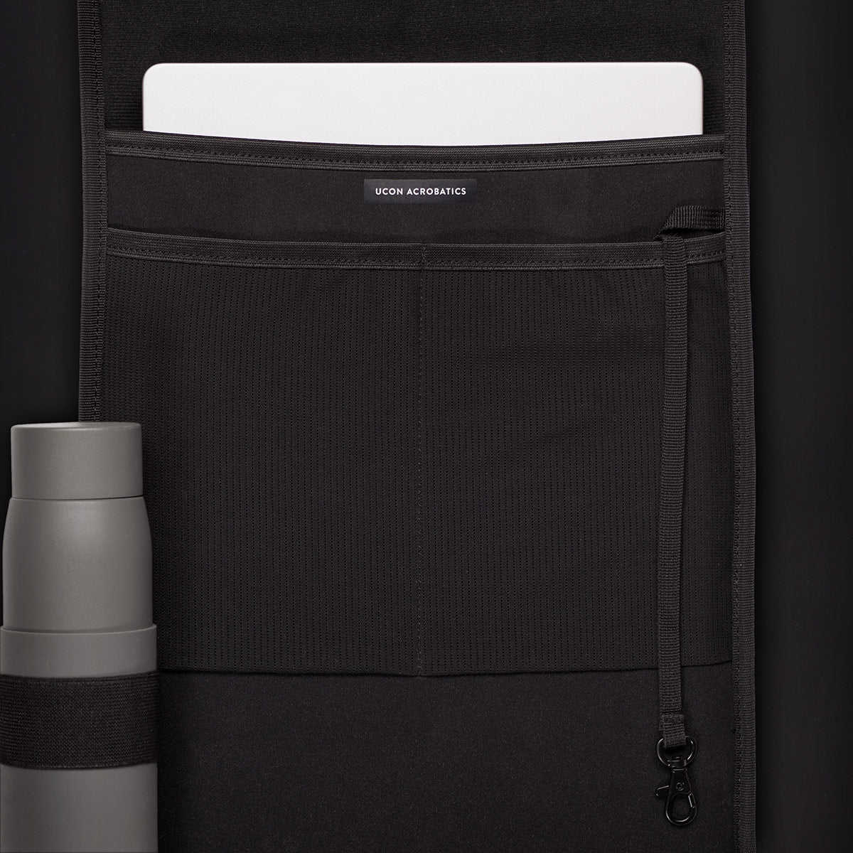 Jasper Roll-Top Backpack - Black / Medium