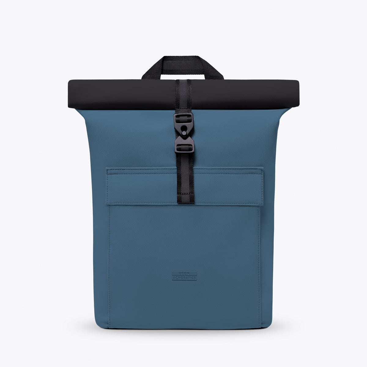 Jasper Roll-Top Backpack - Petrol - Black / Mini
