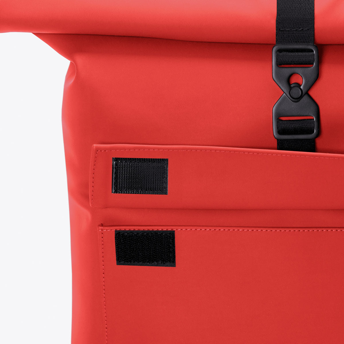 Jasper Roll-Top Backpack - Red / Mini