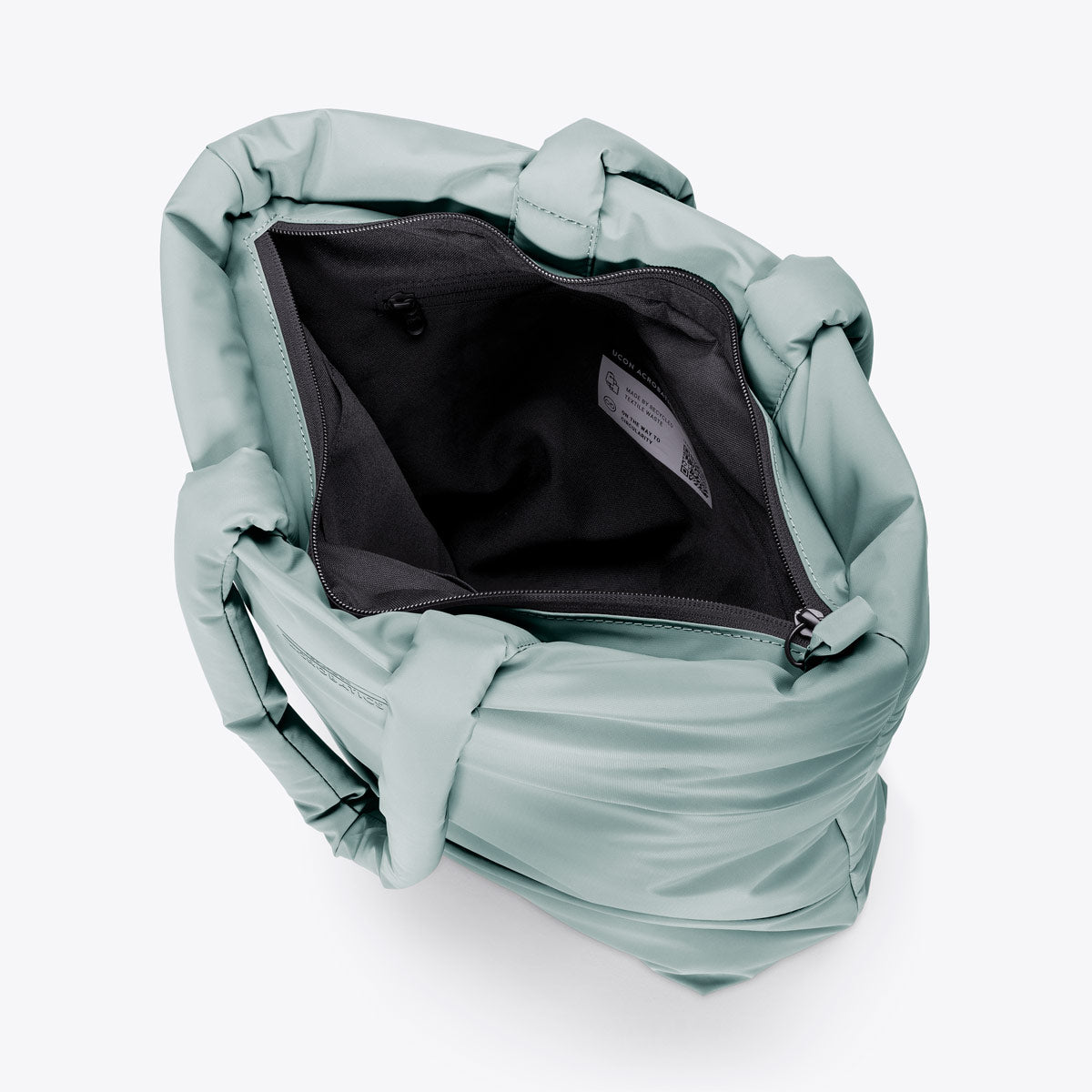 Josua Puffy Tote Bag - Pine Green