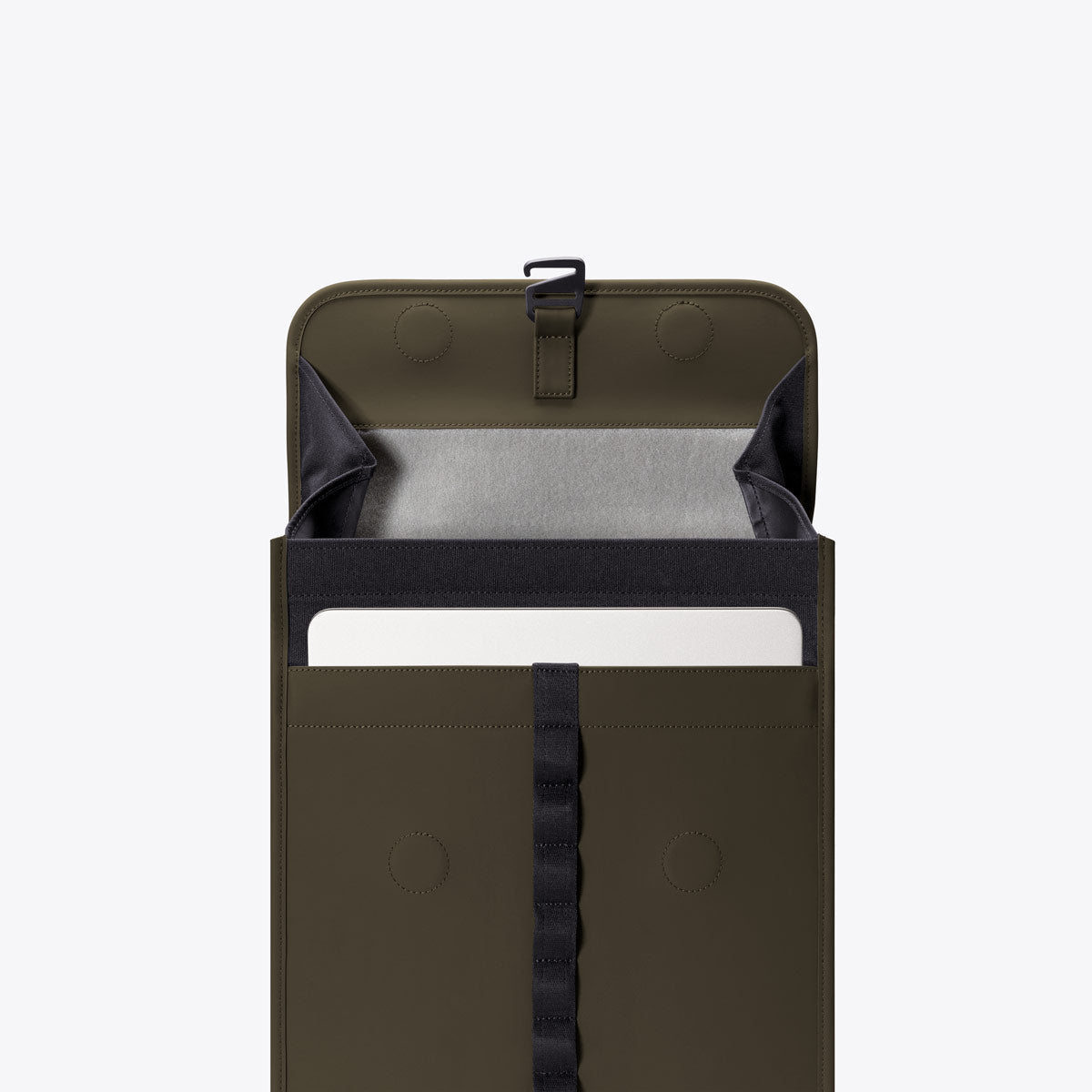 Kumo Flap-Top Backpack - Olive