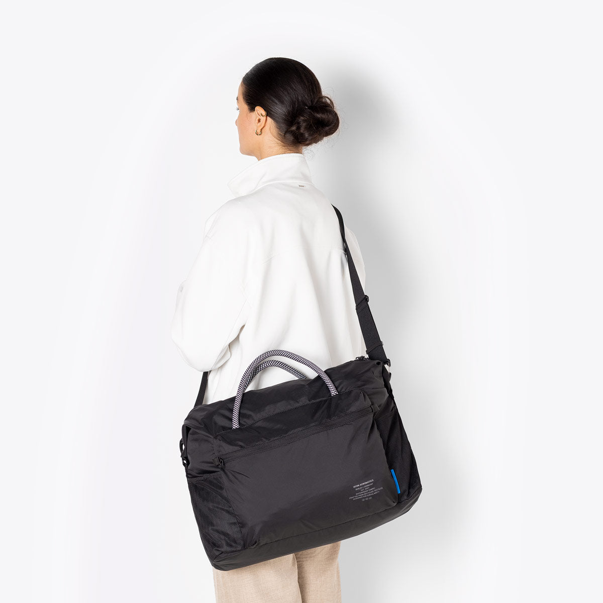 Leander Packable Weekender Bag - Black