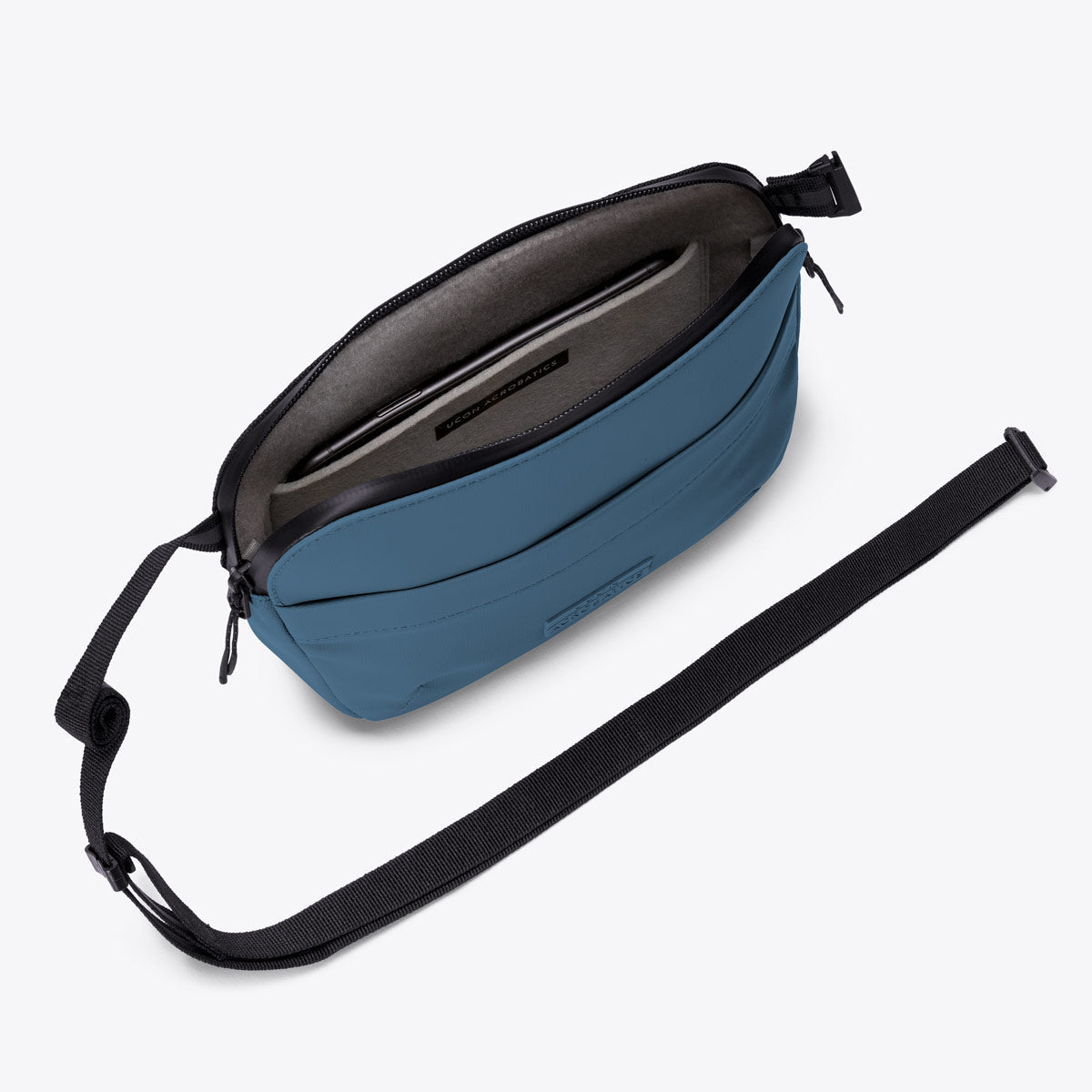 Melvin Crossbody Bag - Petrol / Medium