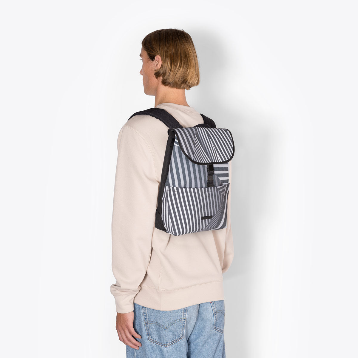 Mion Flap-Top Backpack - Fons Hickmann Artwork