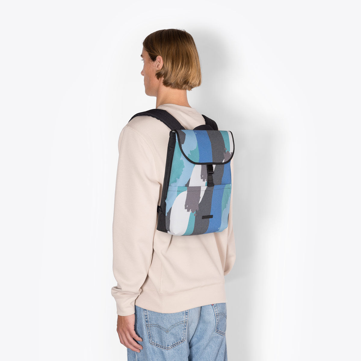 Mion Flat Top Backpack - We are out of Office Artwork