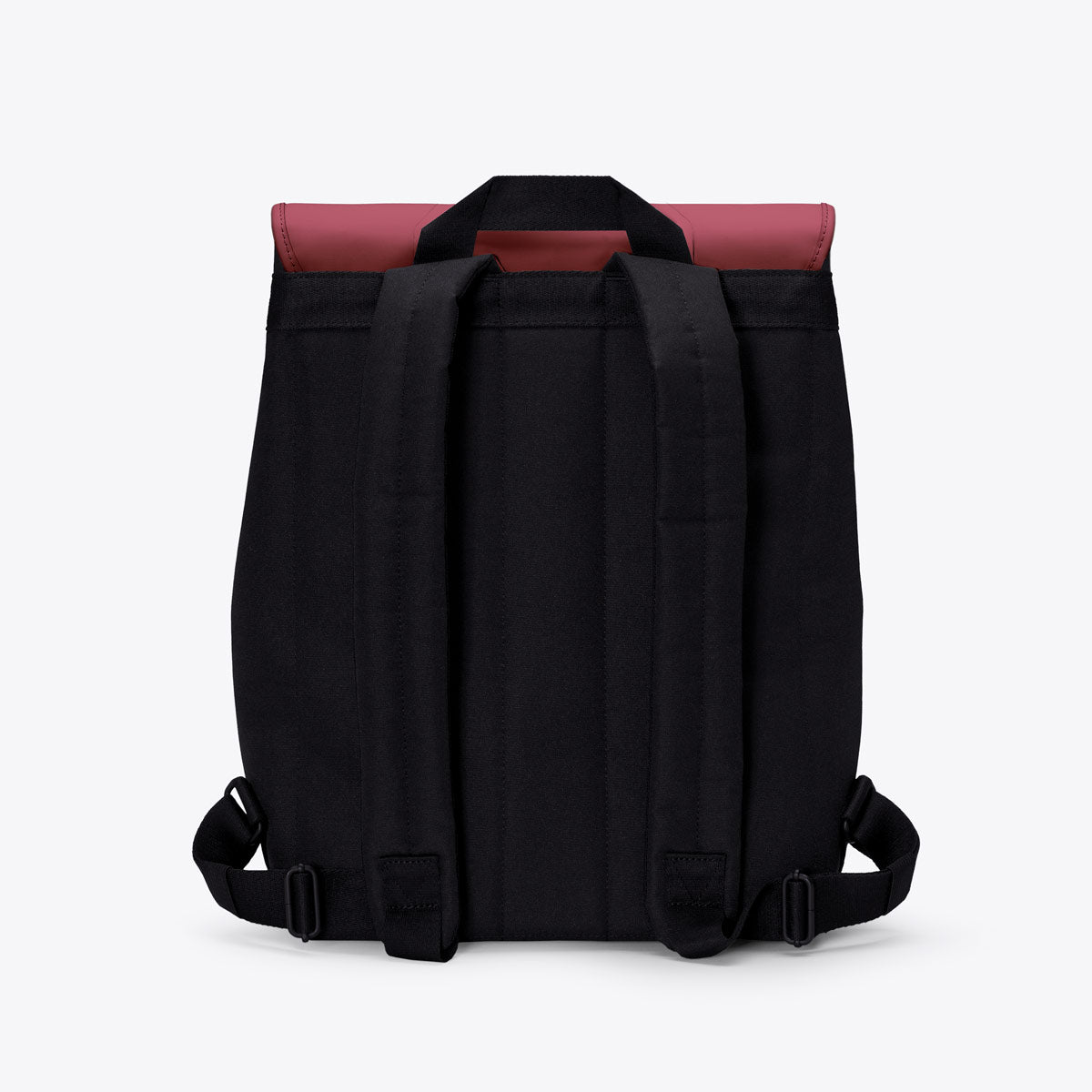 Mion Flap-Top Backpack - Burgundy