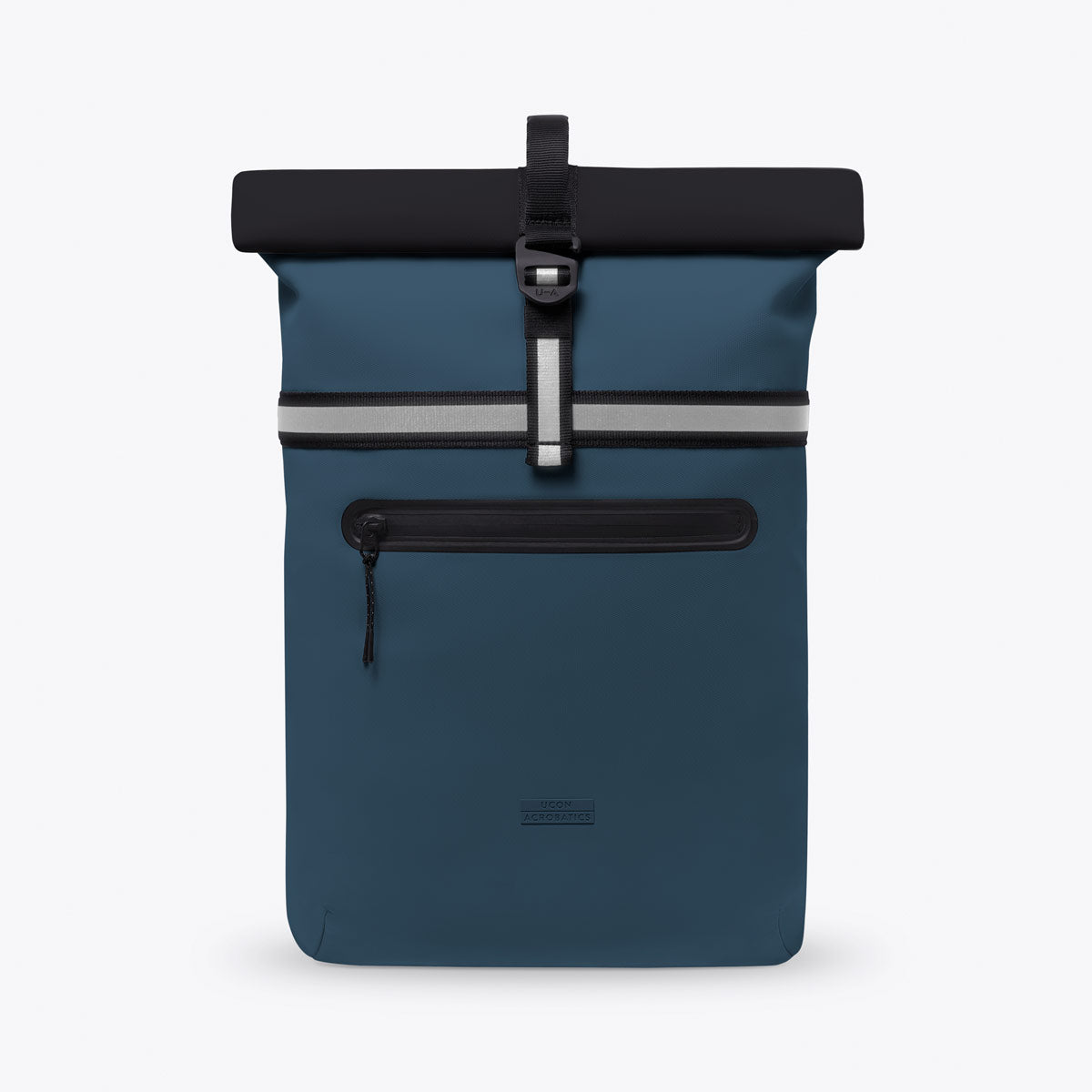 Niklas Roll-Top Backpack - Petrol - Black