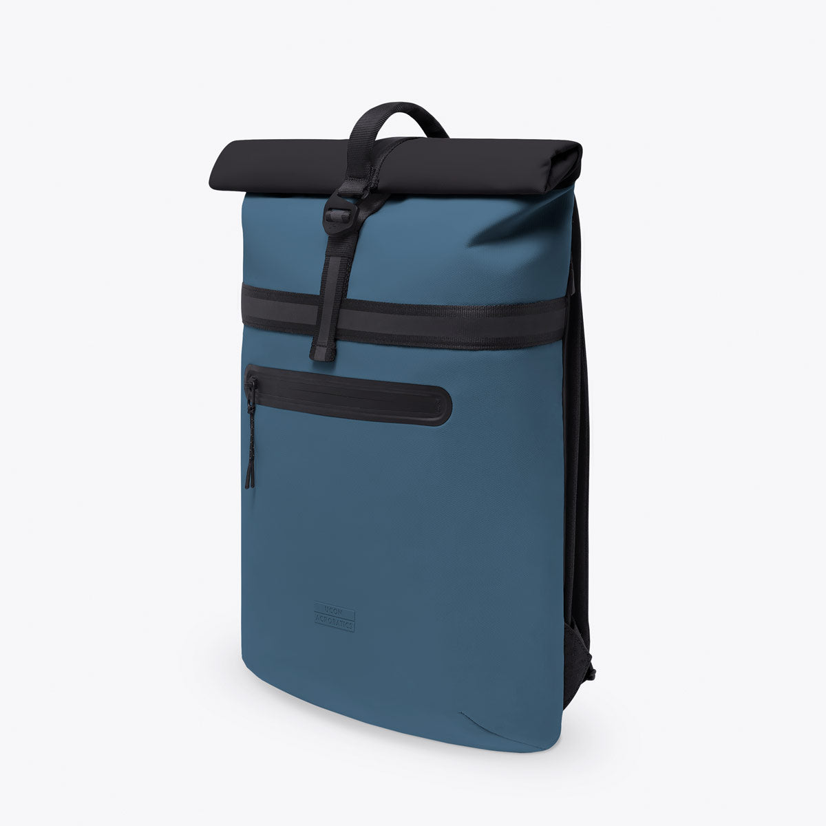 Niklas Roll-Top Backpack - Petrol - Black