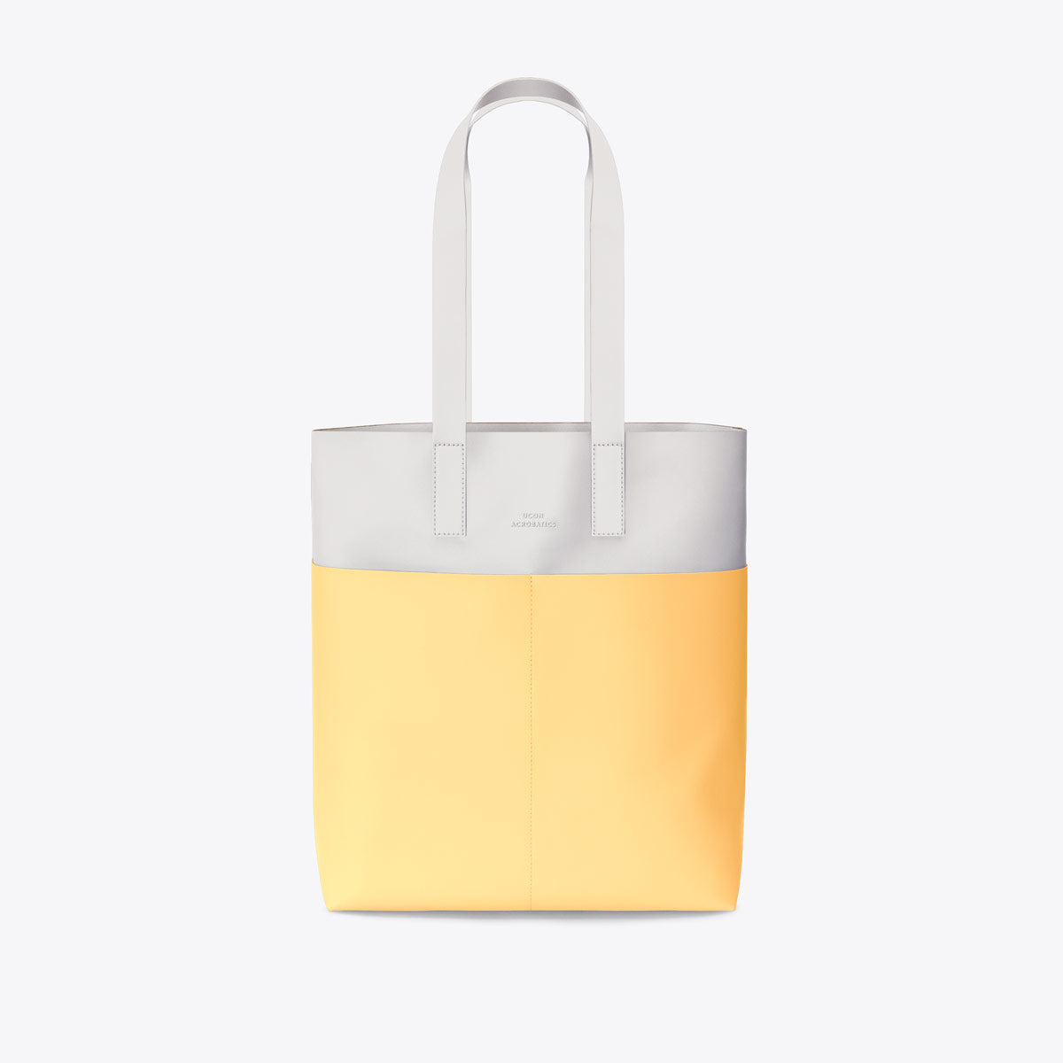Noah Tote Bag - Glacier Grey - Lemon