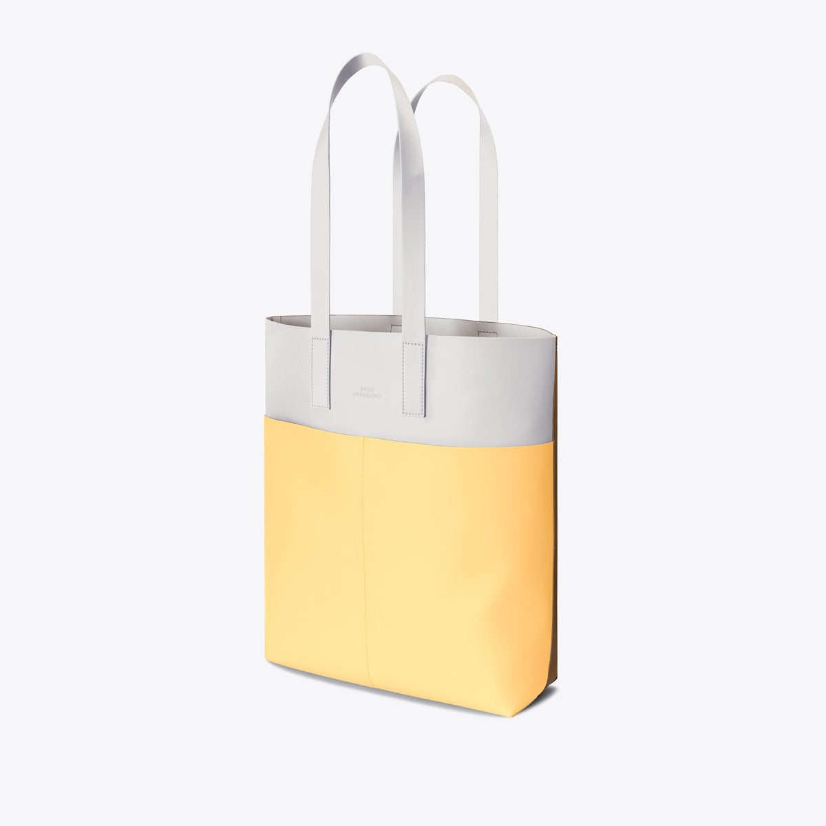 Noah Tote Bag - Glacier Grey - Lemon