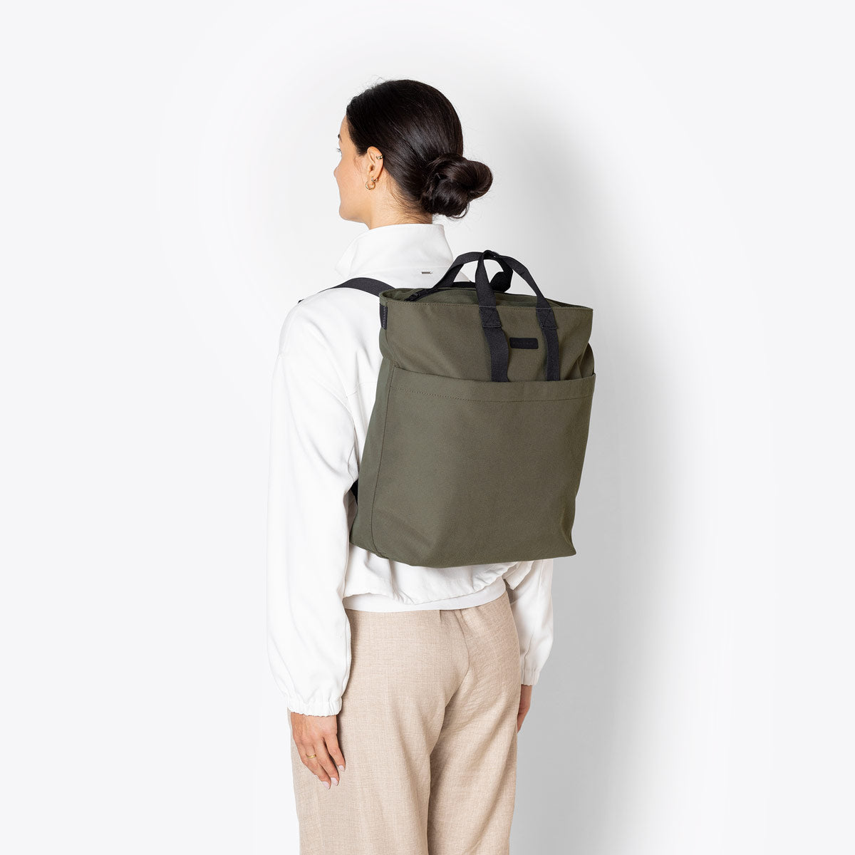 Nolan Convertible Backpack - Olive