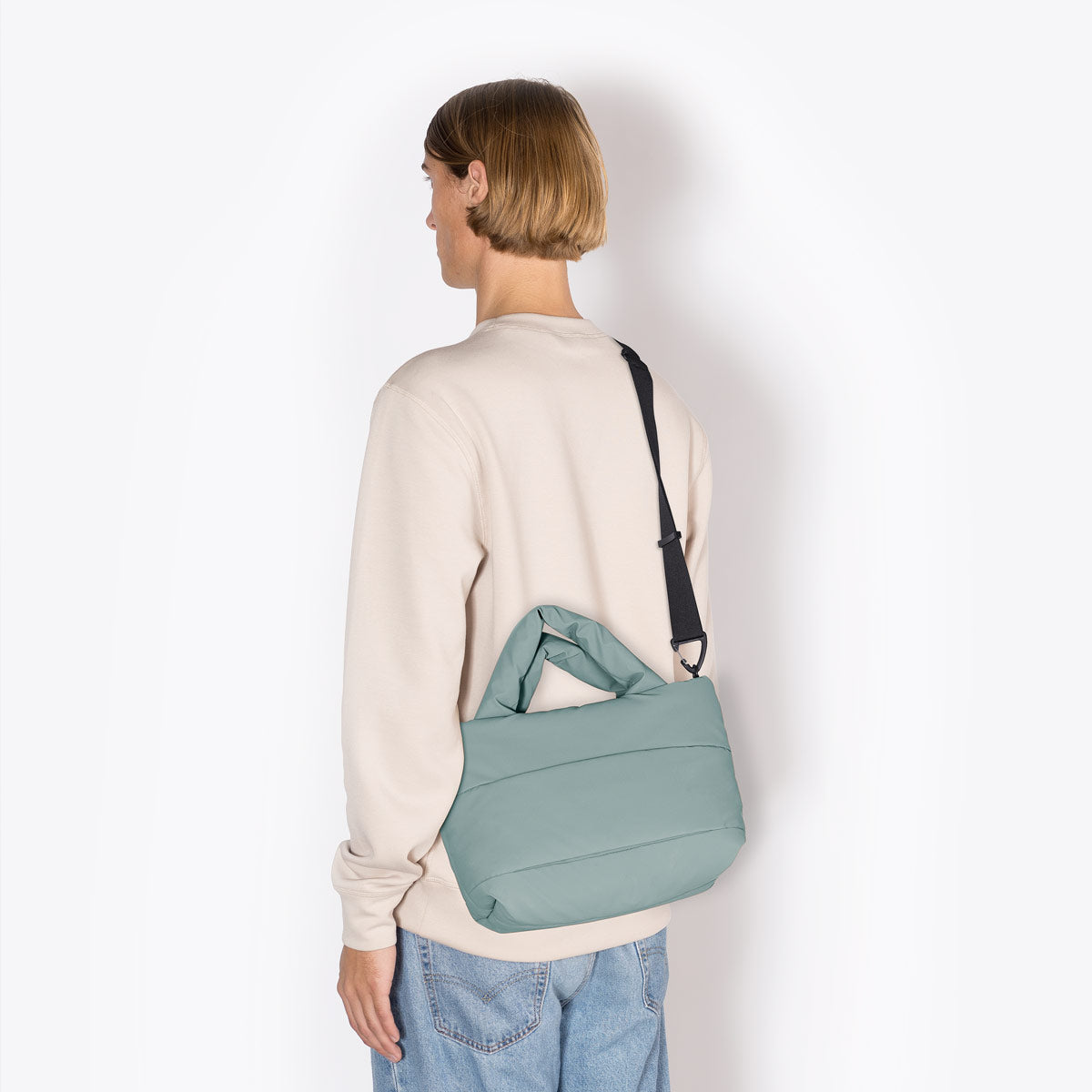 Olivia Puffy Bag - Pine Green / Mini