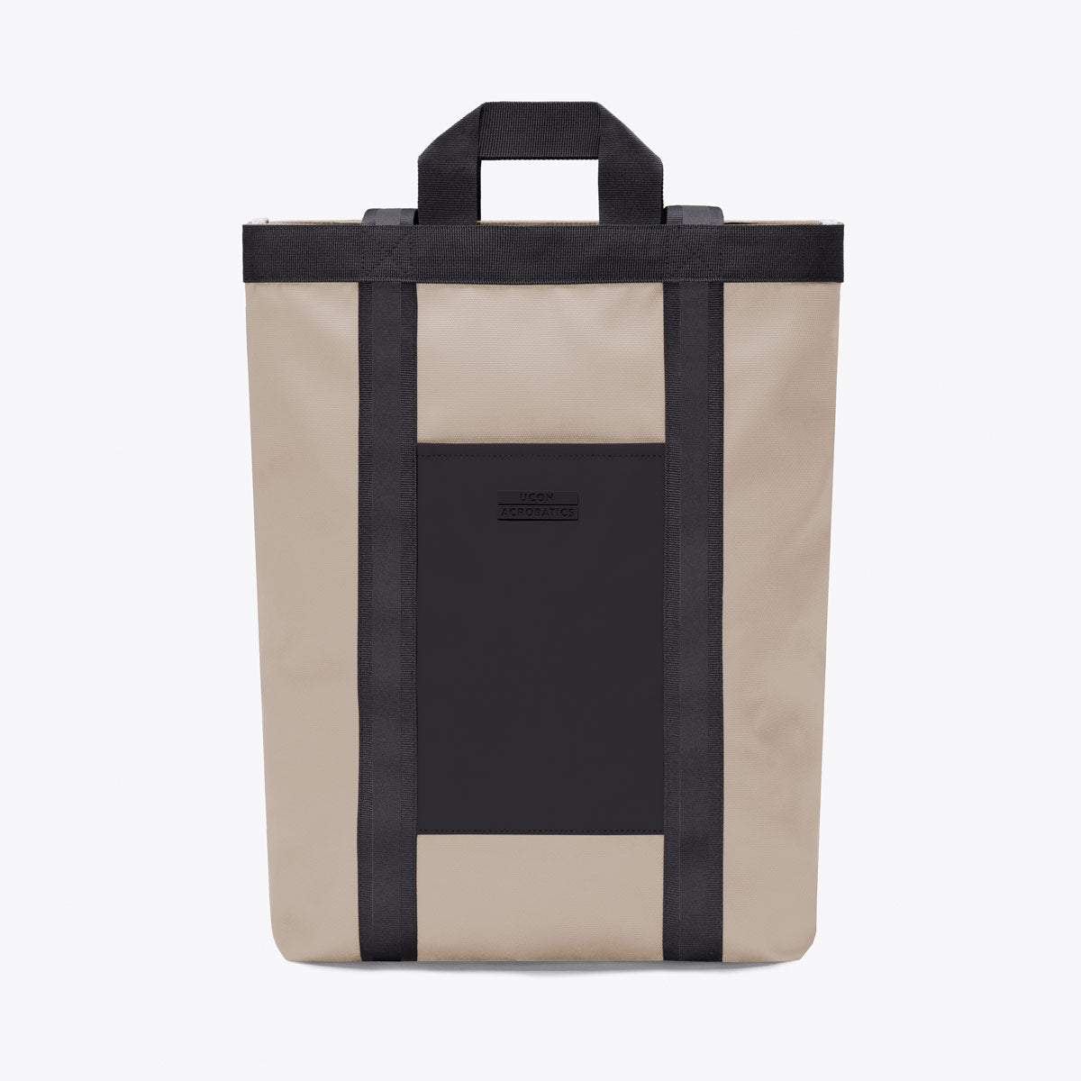 Ruben Tote Bag - Sand - Black