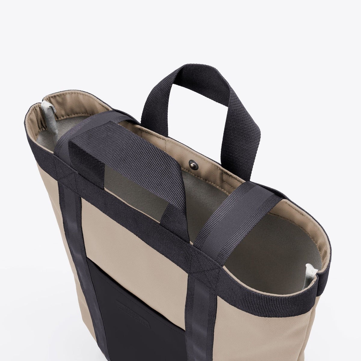Ruben Tote Bag - Sand - Black
