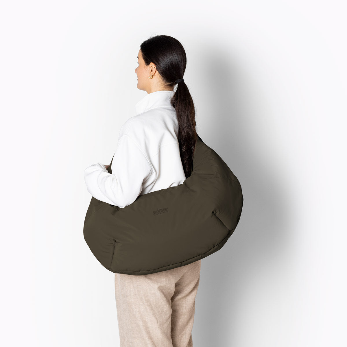 Shota Puffy Bag - Olive / Large