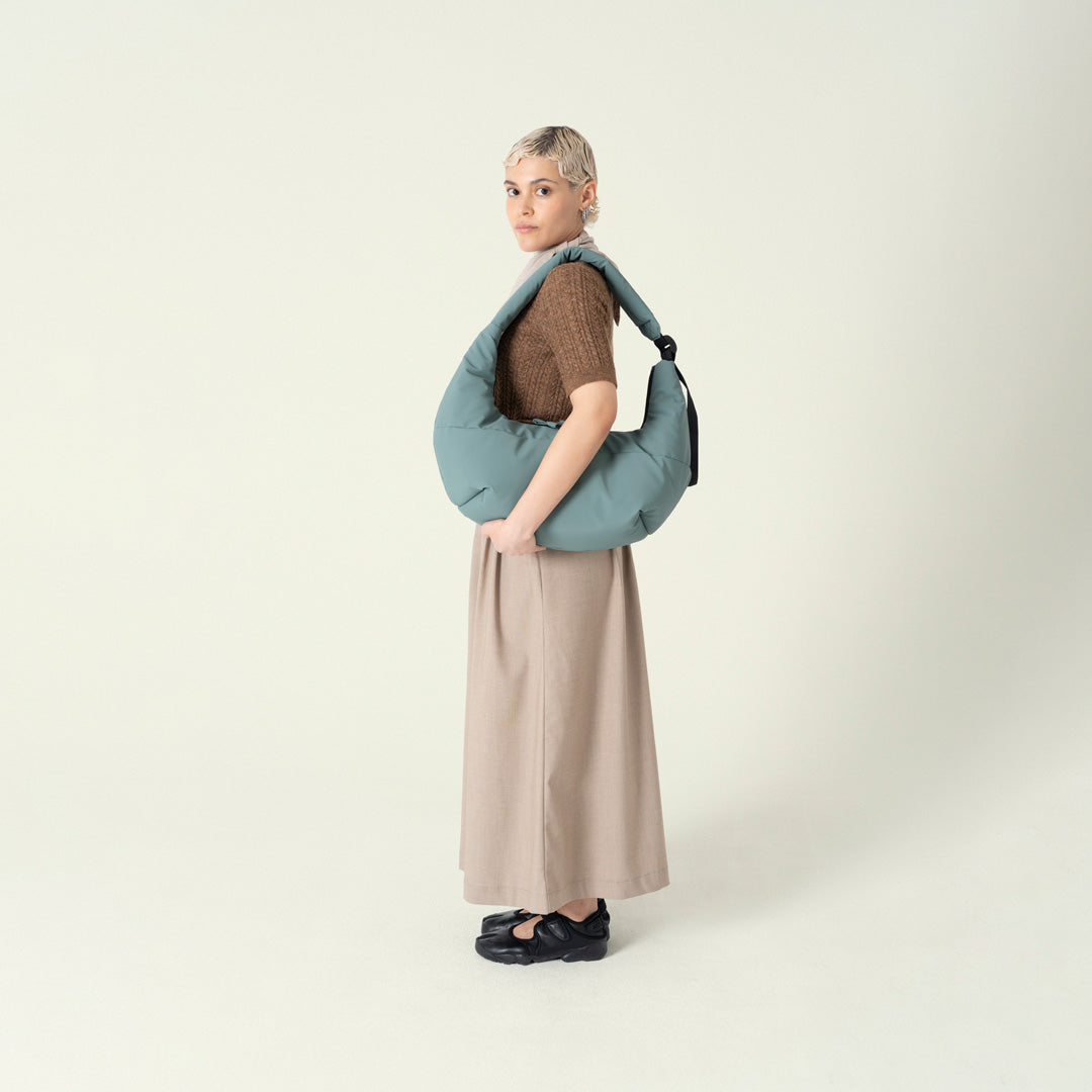Shota Puffy Bag - Pine Green / Medium